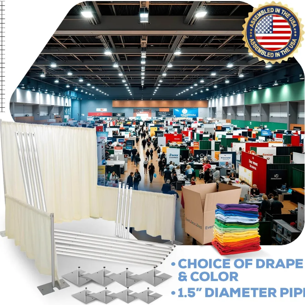Trade Show Booth Package - 50 "Back-to-Back" Trade Show Booths