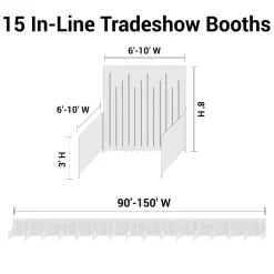 Trade Show Booth Package - 15 