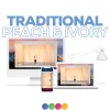 Traditional Peach & Ivory with Shadowboxes - Instructional Video