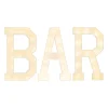 Traditional Wood Marquee "BAR"