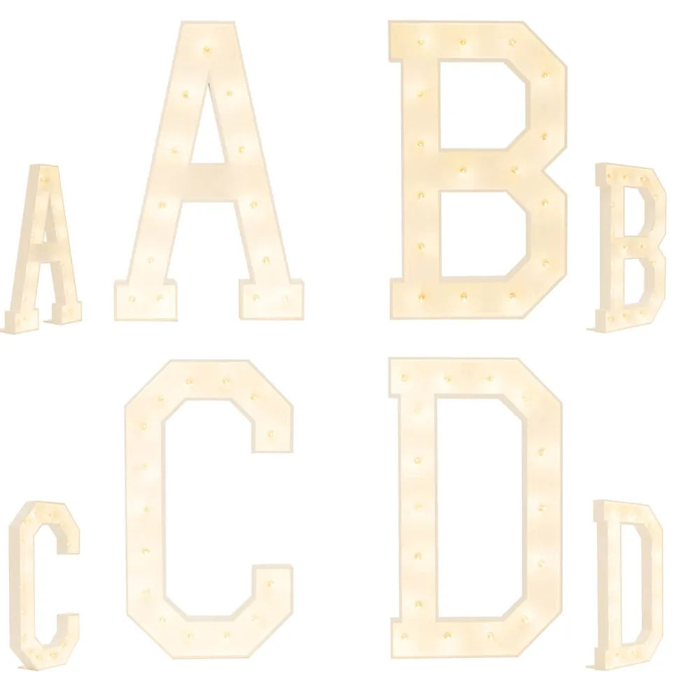 Traditional Wood Marquee Letter (3ft & 4ft)