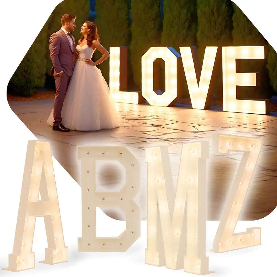 Traditional Wood Marquee Letter (3ft & 4ft)