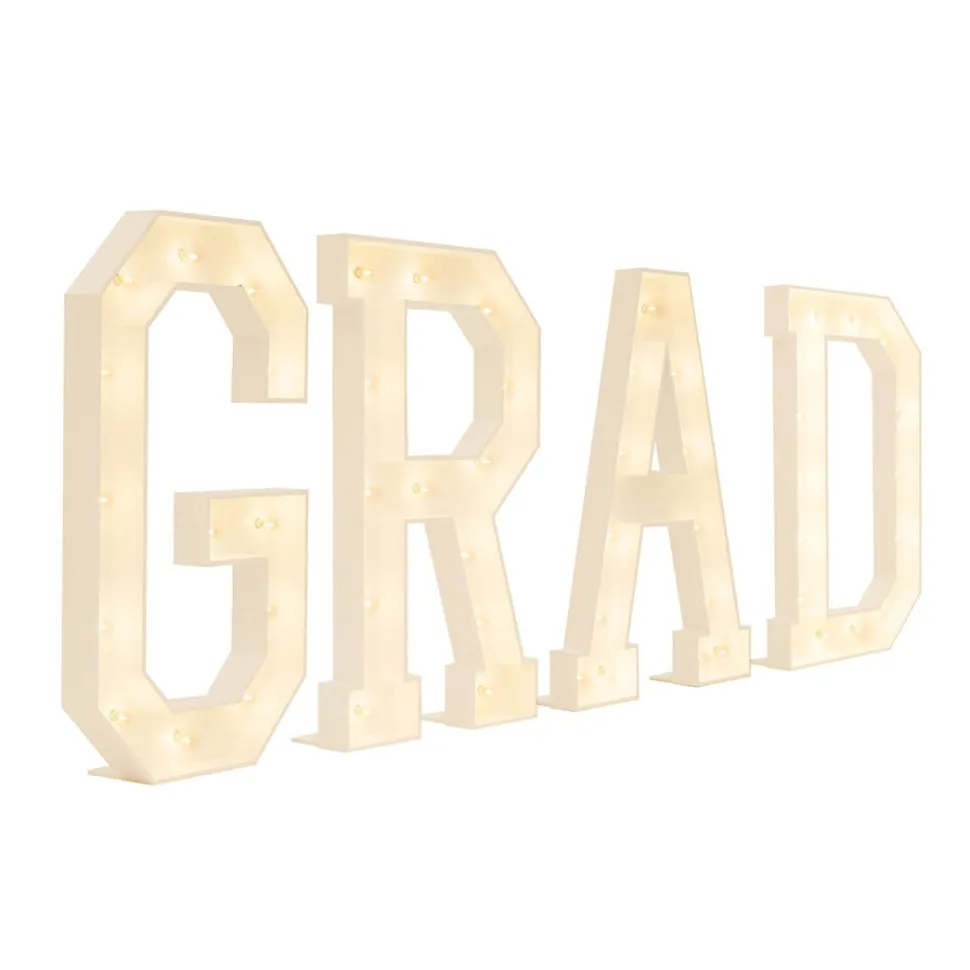 Traditional Wood Marquee 4 Letter Signs - Choose your Sign!