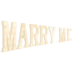 Traditional Wood Marquee 