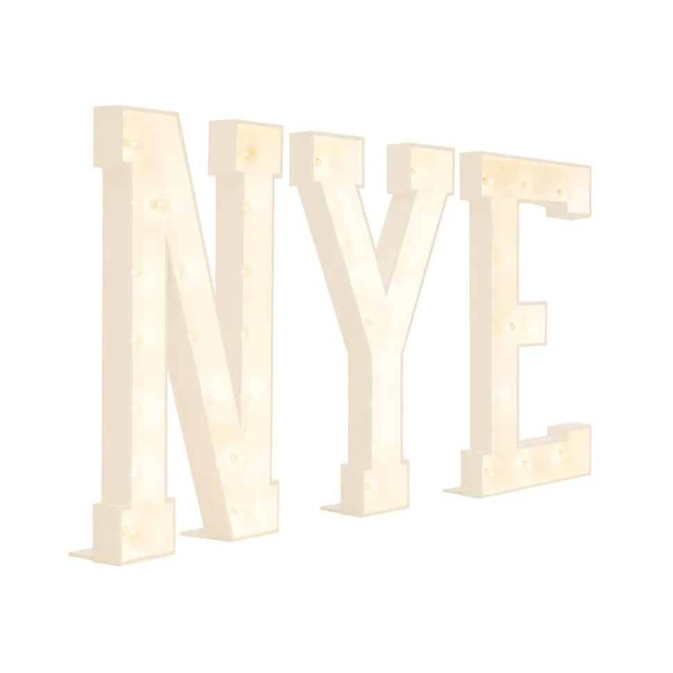 Traditional Wood Marquee "NYE"