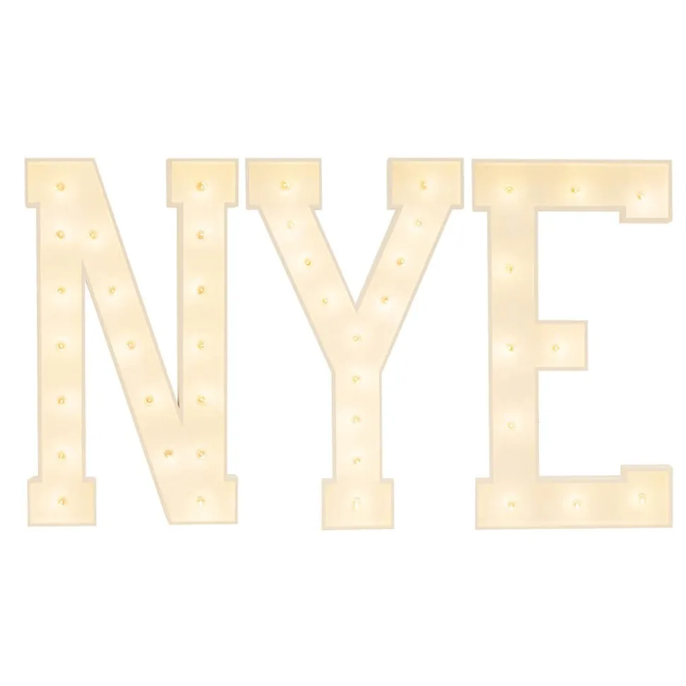Traditional Wood Marquee "NYE"
