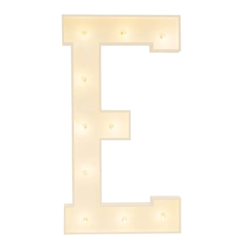 Traditional Wood Marquee "THE"
