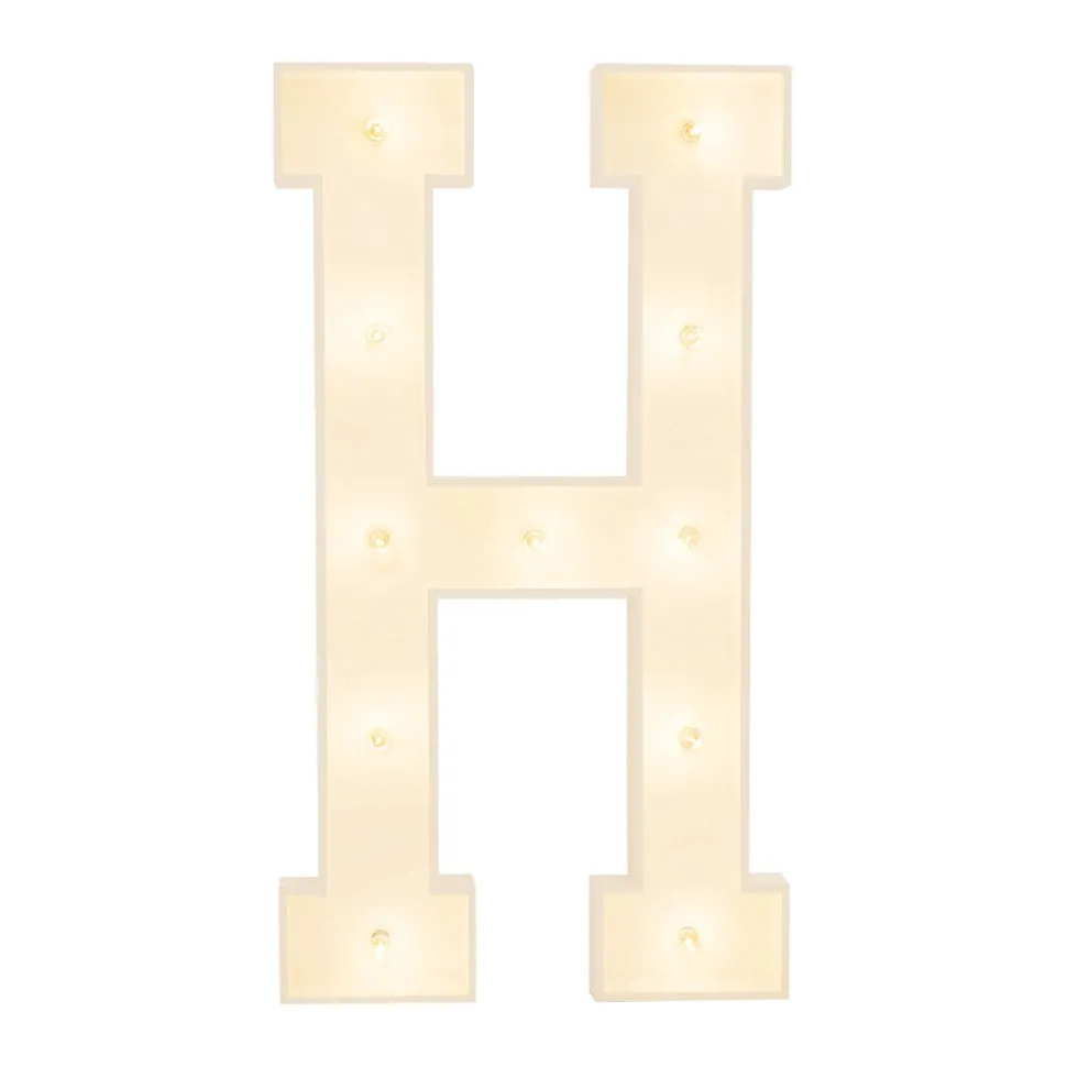 Traditional Wood Marquee "THE"