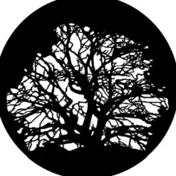 Tree 3 - Stock Gobo for Gobo Light Projectors - Choose your size!