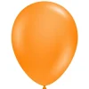 TUFTEX Crystal Tangerine Balloon - 17 inch