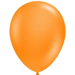 TUFTEX Crystal Tangerine Balloon - 11 inch
