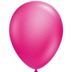 TUFTEX Metallic Fuchsia Balloon - 11 inch