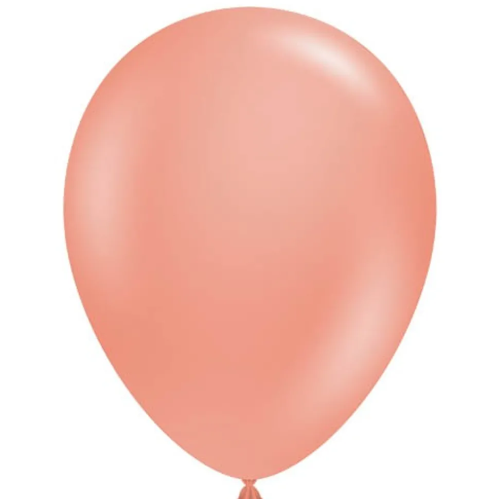 TUFTEX Metallic Rose Gold Balloon - 17 inch