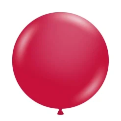 TUFTEX Metallic Starfire Red Balloon - 11 inch