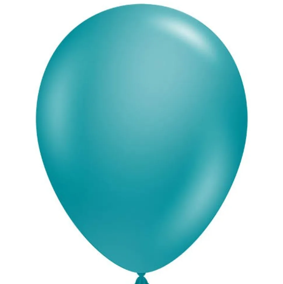 TUFTEX Metallic Teal Balloon - 11 inch