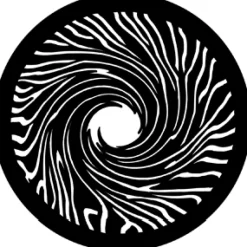 Twister - Stock Gobo for Gobo Light Projectors - Choose your size!