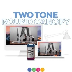 Two-Tone Round Canopy - Instructional Video