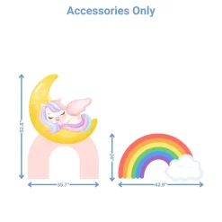 Unicorn Dream Foam Core Birthday Backdrop Kit by PopScene™
