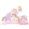 Unicorn Fantasy Foam Core Birthday Backdrop Kit by PopScene™