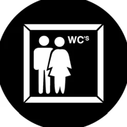 Unisex - Stock Gobo for Gobo Light Projectors - Choose your size!