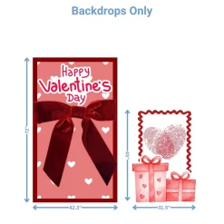 Valentines day 1 Foam Core Birthday Backdrop Kit by PopScene™