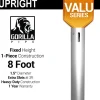 Valu Series - 8ft 1.5" Fixed Upright