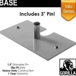 Valu Series - 8in x 14in Standard Duty 3" x 1.5" Base