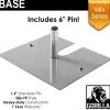 Valu Series - 16in x 14in Standard Duty 6" x 1.5" Base (Up to 8ft)