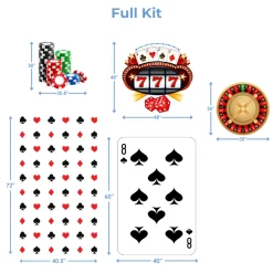 Vegas Luck Foam Core Backdrop Kit by PopScene™
