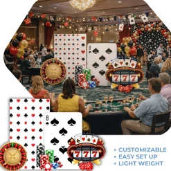 Vegas Luck Foam Core Backdrop Kit by PopScene™
