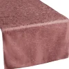 Velvet Table Runner - Dark Dusty Rose/Mauve