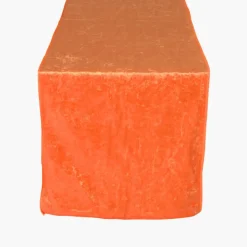 Velvet Table Runner - Orange