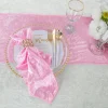 Velvet Table Runner - Pink