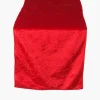 Velvet Table Runner - Red