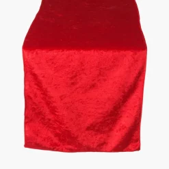 Velvet Table Runner - Red
