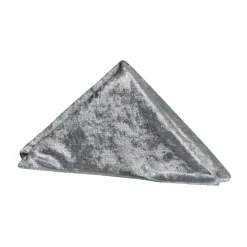Velvet 20"x20" Linen Napkin - Charcoal - Packs of 10