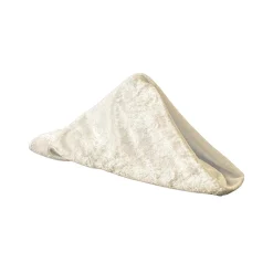 Velvet 20"x20" Linen Napkin - Ivory - Packs of 10