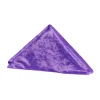 Velvet 20"x20" Linen Napkin - Purple - Packs of 10
