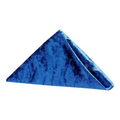Velvet 20"x20" Linen Napkin - Royal Blue - Packs of 10