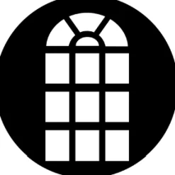 Venetian - Stock Gobo for Gobo Light Projectors - Choose your size!