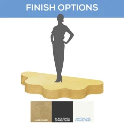 Wavy Half Mini Stage - Choose your Size