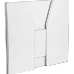 White Laminate Foldable Bar - 4'