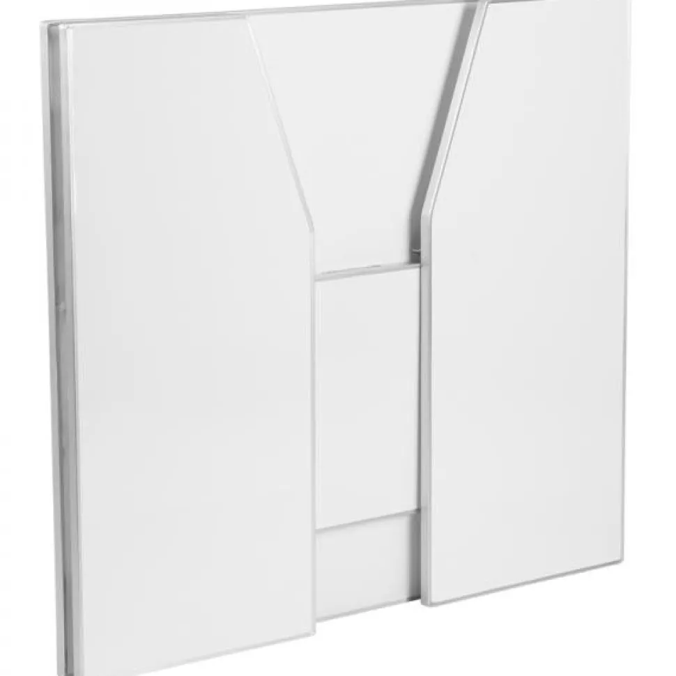 White Laminate Foldable Bar - 4'