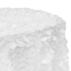 White - Gatsby Designer Tablecloths by Eastern Mills - Many Size Options