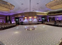 White LED Starlight Dance Floor Kit - 20ft x 20ft (includes Flight Case)