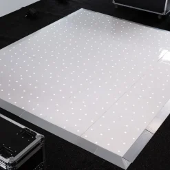 White LED Starlight Dance Floor Kit - 26ft x 26ft (includes Flight Case)