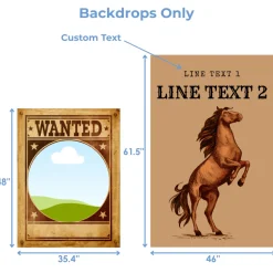 Wild West Foam Core Backdrop Kit by PopScene™