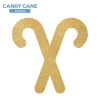 Wood Candy Cane - Double