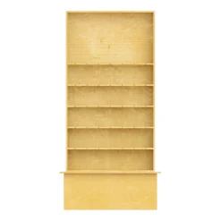 Wood Champagne Wall with Base - 94