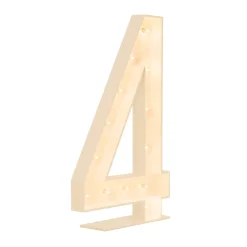 Wood Marquee "2024"
